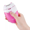 Kemei KM-189A Rechargeable Epilator – Women’s Hair Removal Device with USB Charging, Gentle Shaver & Defeathering Tool for Smooth Skin