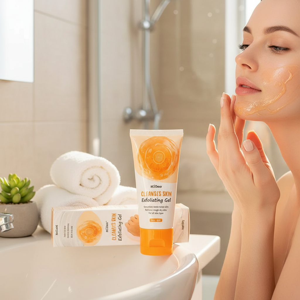Orange Enzyme Exfoliating Gel Natural Skin Care