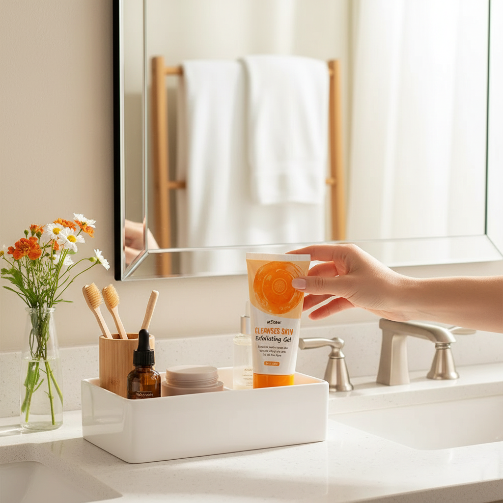 Orange Enzyme Exfoliating Gel Natural Skin Care