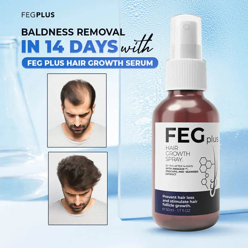 FEG PLUS Hair & Beard Growth Serum Spray 50ml