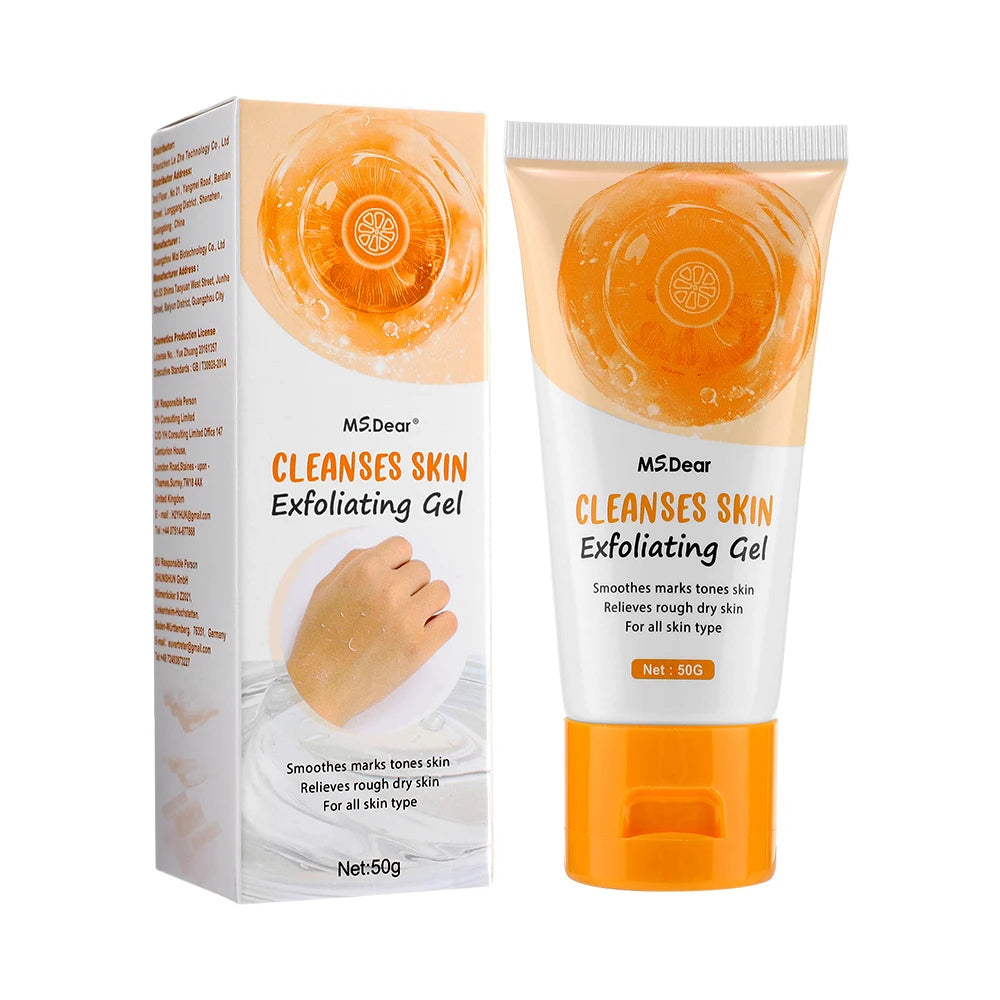 Orange Enzyme Exfoliating Gel Natural Skin Care