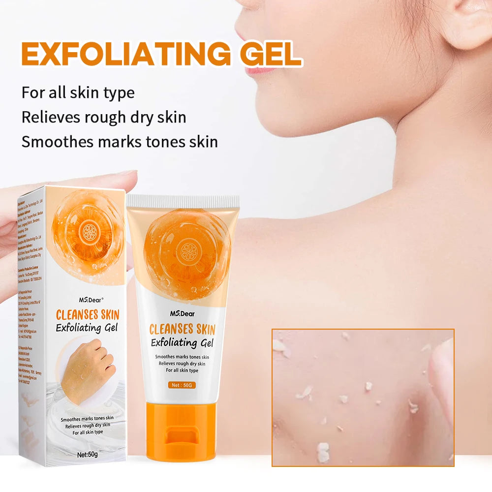 Orange Enzyme Exfoliating Gel Natural Skin Care