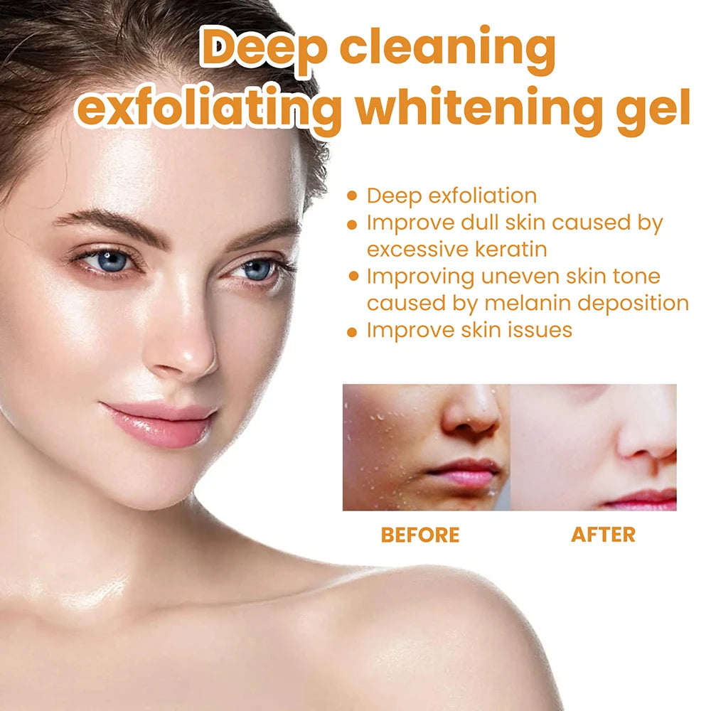 Orange Enzyme Exfoliating Gel Natural Skin Care